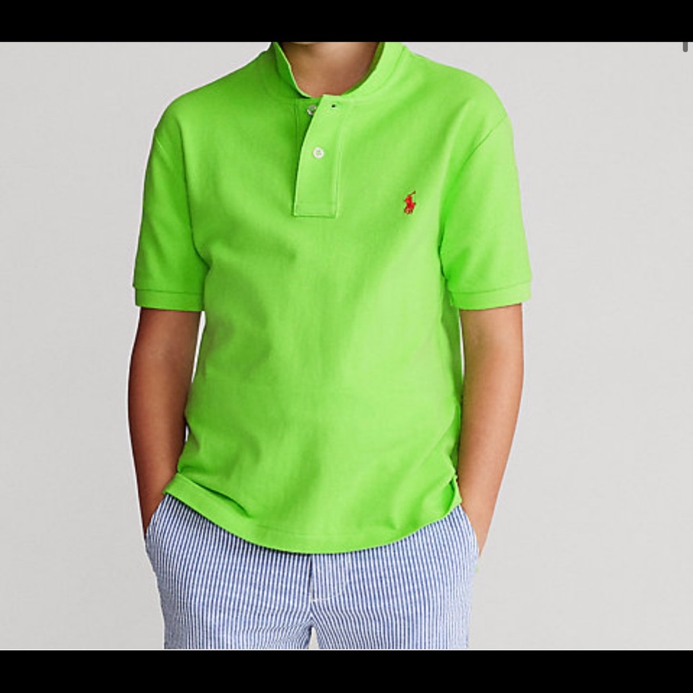 Bundle Pack. Slightly worn Boys Size 10-12 Ralph Lauren Polo Cotton Mesh Shirt. - Picture 2 of 7